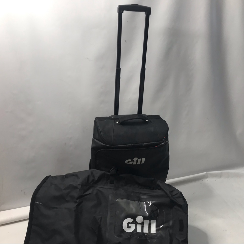 Lot of 2 Gill Travel Carry On Suitcase Luggage 21Lx15Wx8H With Backpack - Picture 2 of 12